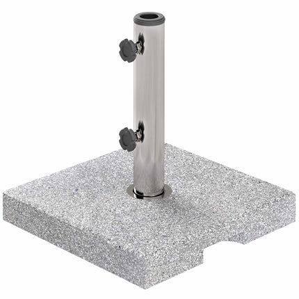 Granitinis skėčio pagrindas 21 kg, kvadratinis stovas 32/38/48 mm