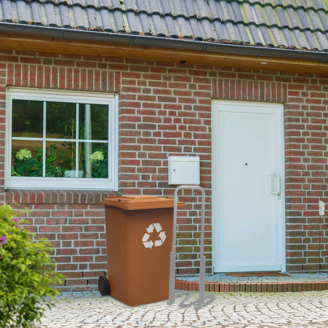 Pilkųjų atliekų kompaktorius šiukšliadėžei
