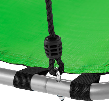 Green Saucer Swing, Outdoor Fun, 40-Inch Diameter