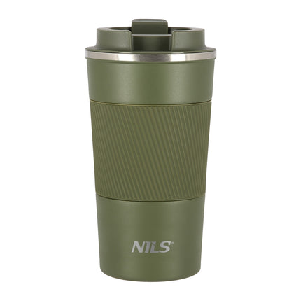 Žalias termo puodelis, izoliuotas, 350 ml