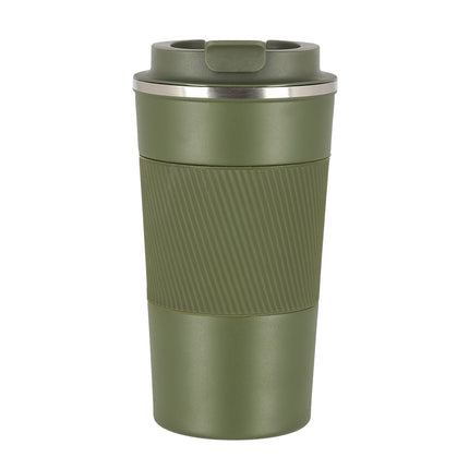 Žalias termo puodelis, izoliuotas, 350 ml