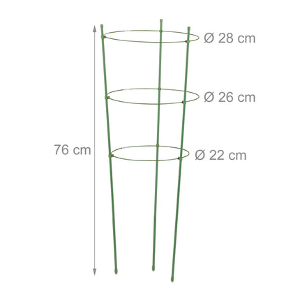 Žalios spalvos laipiojimo priemonės 76 cm, 5 vnt. rinkinys