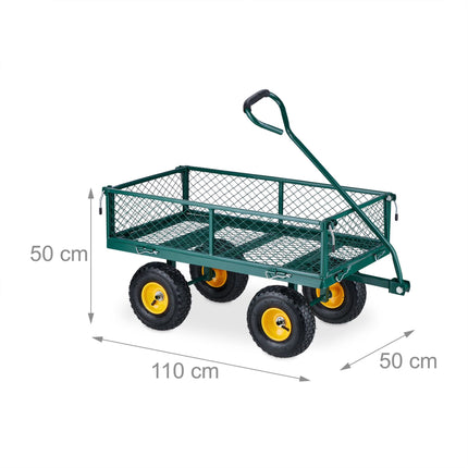 Green handcart