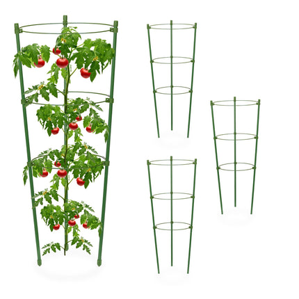 Žalios augalų atramos 45 cm, 4 vnt. rinkinys