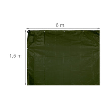 Žalias brezentas 200 g/m²
