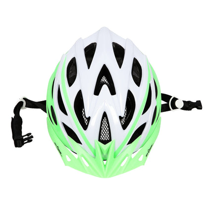 Grey-Green Bike Helmet, Size S (50-58cm)