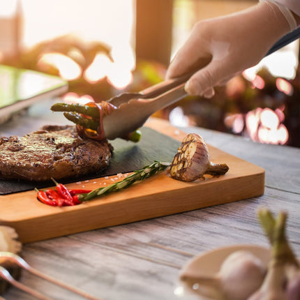 Grilio žnyplės iš nerūdijančio plieno, 3 vnt. rinkinys