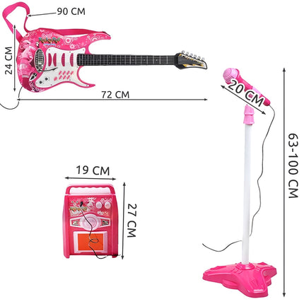 Gitaros + mikrofono + stiprintuvo rozetė 22407