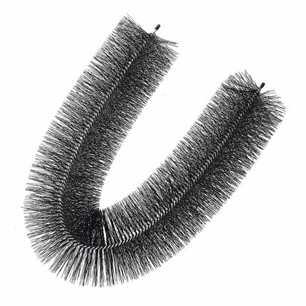 Gutter Brush Leaf Guard, 40-Pack 120 Ft, Fits 5-Inch Gutters
