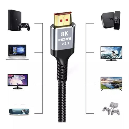 HDMI 2.1 kabelis 2 m Izoxis 19909