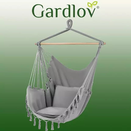 Hamakas - pilkas braziliškas krėslas Gardlov 20937
