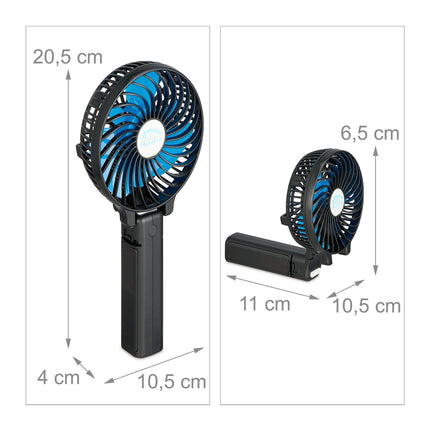 Rankinis ventiliatorius su USB jungtimi