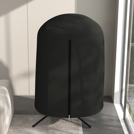Pakabinamos kėdės apsauginis užvalkalas, atsparus vandeniui, su apsauga nuo UV spindulių ir užtrauktuku, Oxford, Ø128 x 190 cm