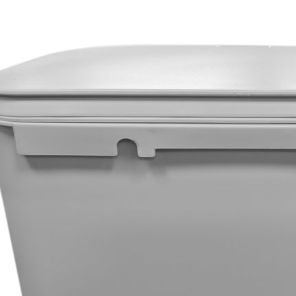 Pakabinama virtuvės šiukšliadėžė, 9 l, su atlenkiamu dangčiu