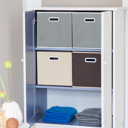 Hanging shelf for wardrobe