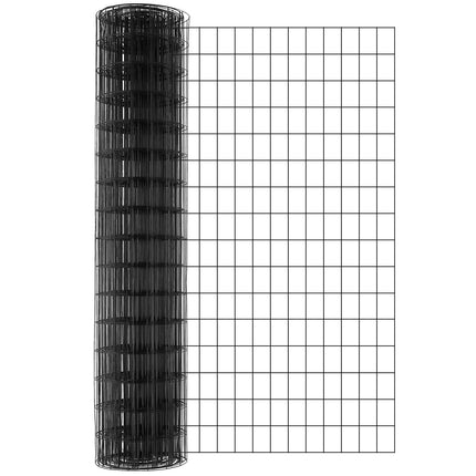 Hardware Cloth Wire Mesh Roll, Vinyl-Coated, 16 Gauge, 48 in x 50 ft