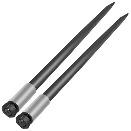 Hay Bale Spear Set, 49 In, 4000 Lb, Quick Attach