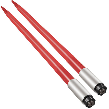 Hay Bale Spears Pair, 39 in, 3000 lb, Quick Attach