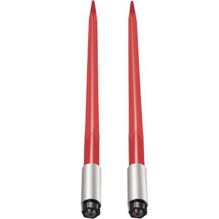 Hay Bale Spears Pair, 39 in, 3000 lb, Quick Attach