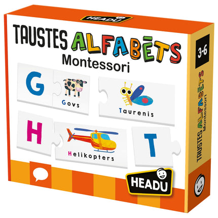„Headu Montessori Touch ABC“ (latvių kalba)