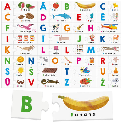 „Headu Montessori Touch ABC“ (latvių kalba)