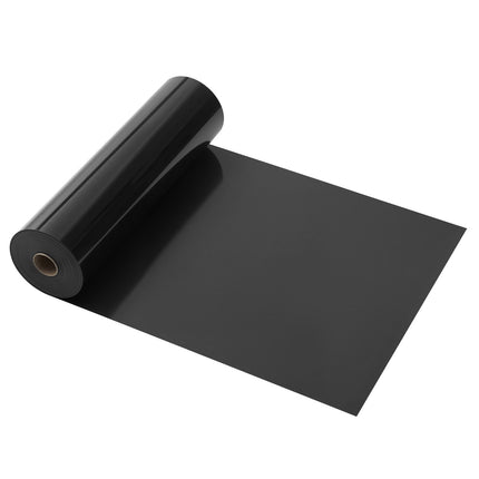 Heat Transfer Vinyl Roll, Glossy Black, 12 in x 70 ft