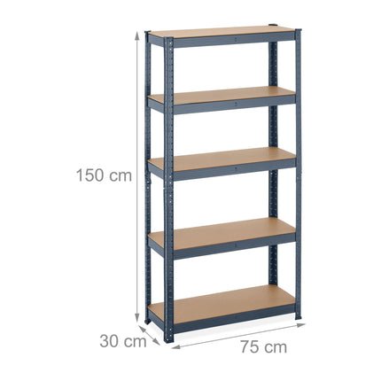 Heavy Duty Shelving Unit with 5 Levels