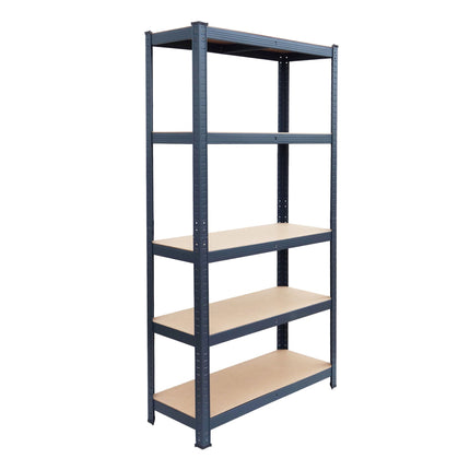 Heavy-Duty Steel Storage Rack with 5 Adjustable Shelves, 875 kg, Anthracite