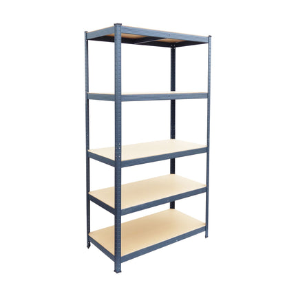 Heavy-Duty Steel Storage Rack with 5 Adjustable Shelves, 875 kg, Anthracite