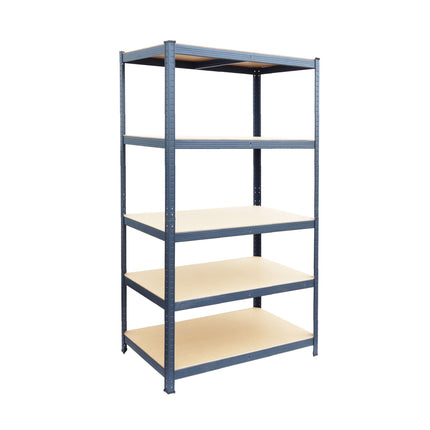 Heavy-Duty Steel Storage Rack with 5 Adjustable Shelves, 875 kg, Anthracite