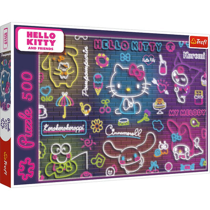 500 detalių dėlionė „Hello Kitty“ vaikams ir kolekcininkams
