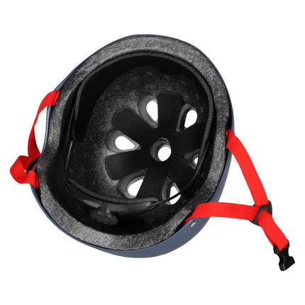 Šalmas pilkai raudonas XS (48-52cm)