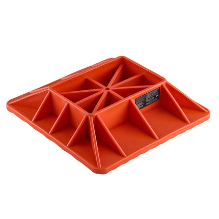 High Lift Jack Base, 7000 lb Capacity, 295 mm PP Pad