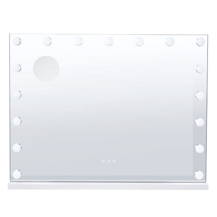 Hollywood Vanity Mirror With Lights, USB-C, Wall Mount, 59.9 cm