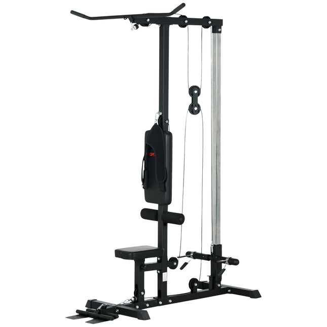 Home gym, rowing machines, without weights, fitness equipment for the home, steel, synthetic leather, black