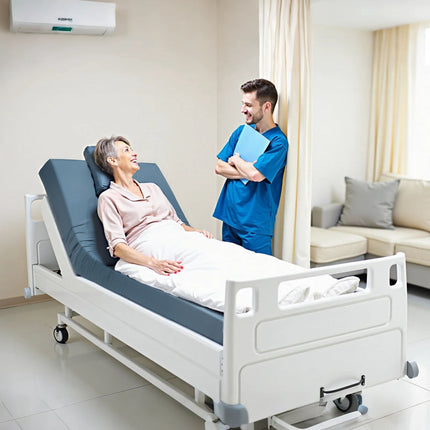 Hospital Bed Mattress 80x36x6 In, Waterproof, 350 lb