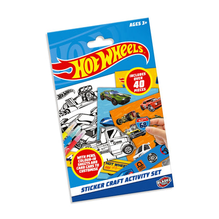 „Hot Wheels“ lipdukų rinkinys