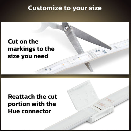 Hue LightStrip Plus V4 2m base kit with plug