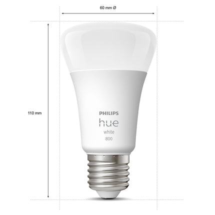 Hue White A60 E27 2-pack