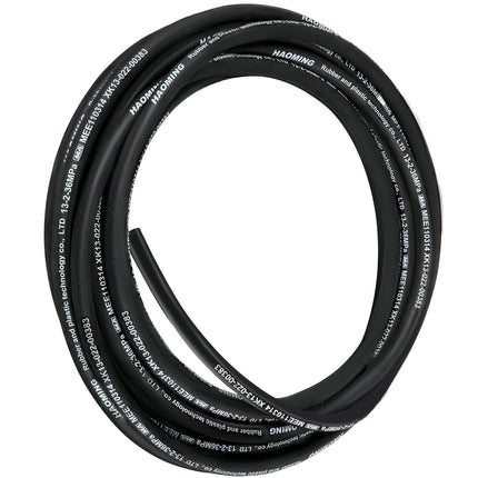 Hydraulic Hose 50 Ft, 1/2 In ID, 5000 PSI, 2-Wire