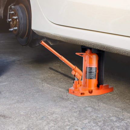Hydraulic Toe Jack, 10 Ton Top, 5 Ton Low-Profile