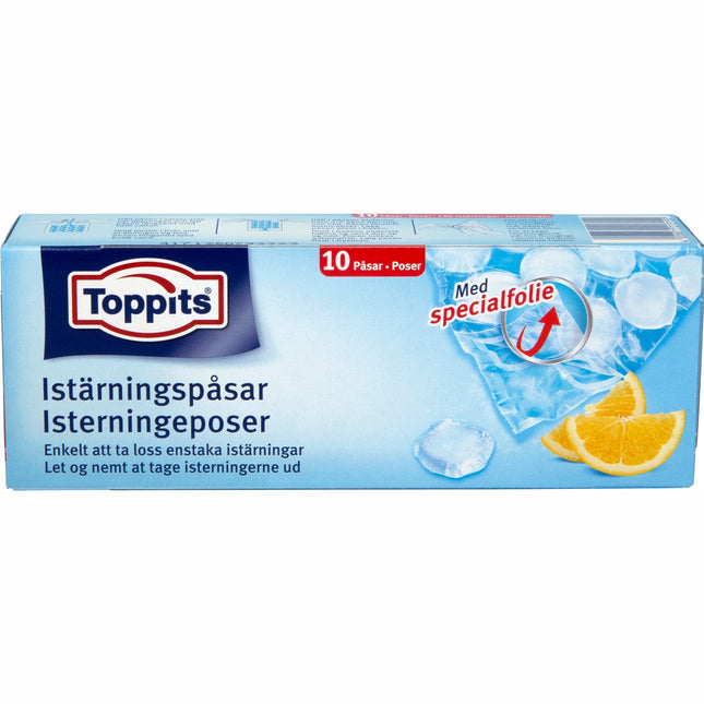 Ice cube bags 10 bags 15 pcs DFP