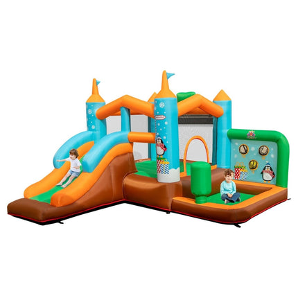 Pripučiama batuta „Penguin Bouncy Castle“ (be pūstuvo)