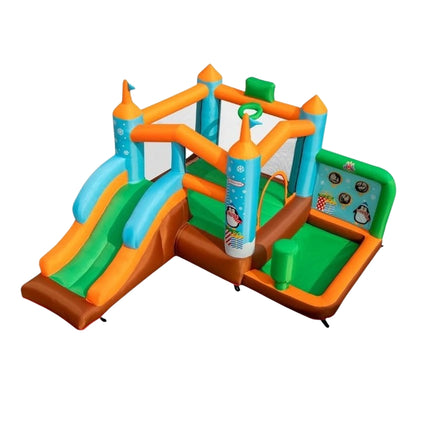 Pripučiama batuta „Penguin Bouncy Castle“ (be pūstuvo)