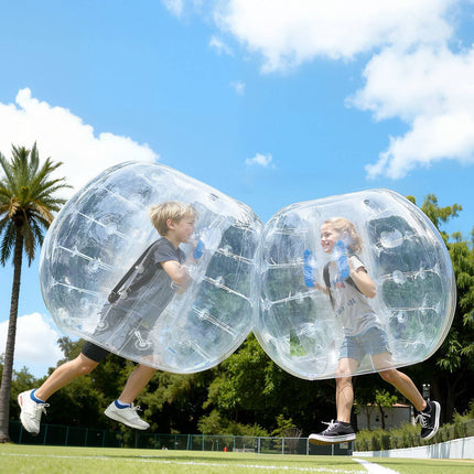 Inflatable Bumper Balls 2-Pack, 4 Ft PVC Body Zorb