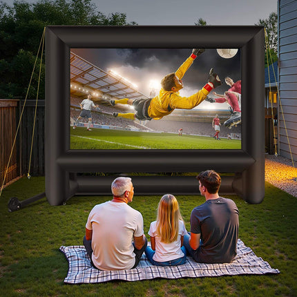 Inflatable Movie Screen 18 Ft, 16:9, Washable 600D