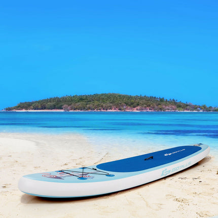 Pripučiama irklentė 10 pėdų, irklas, pompa, kuprinė