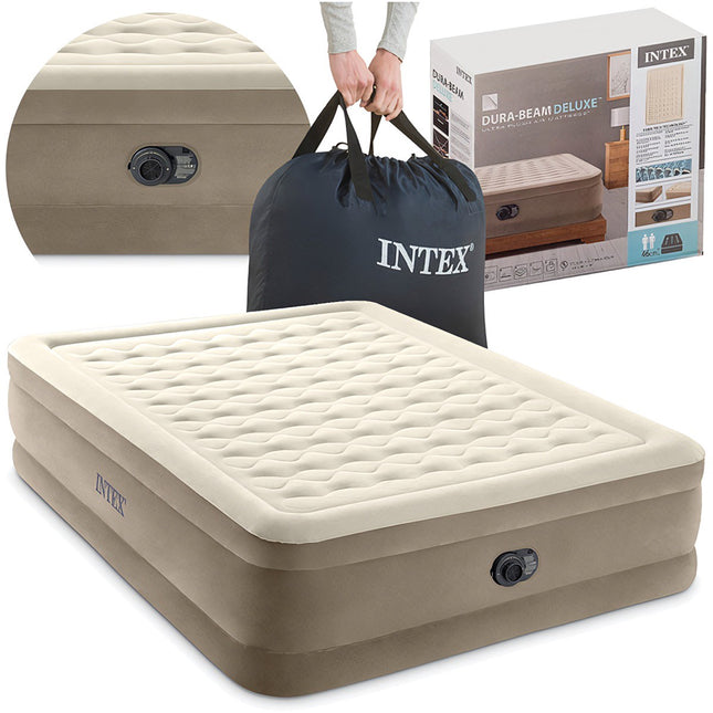 Pripučiamas čiužinys su pompa INTEX 64428