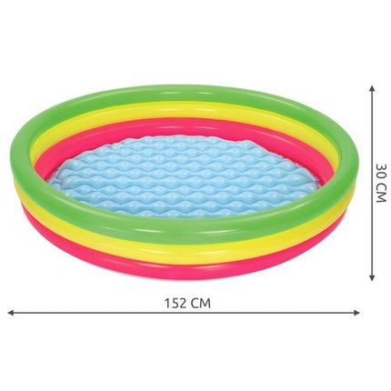 Pripučiamas vaivorykštės baseinas 152 cm Bestway 51103