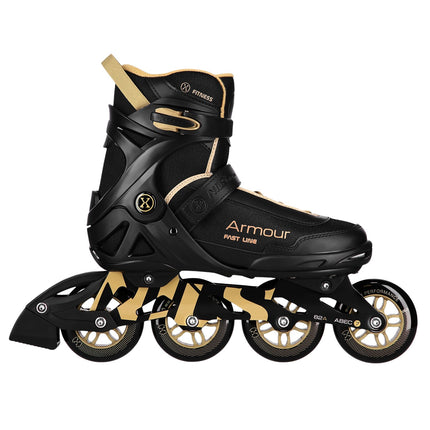 Riedučiai, juodo aukso spalvos, 45 dydis